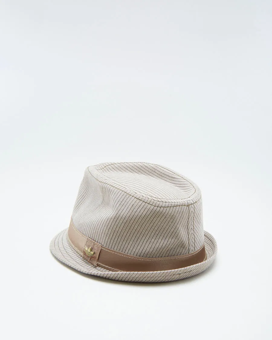 00s Adidas Beige Fedora Hat - XL