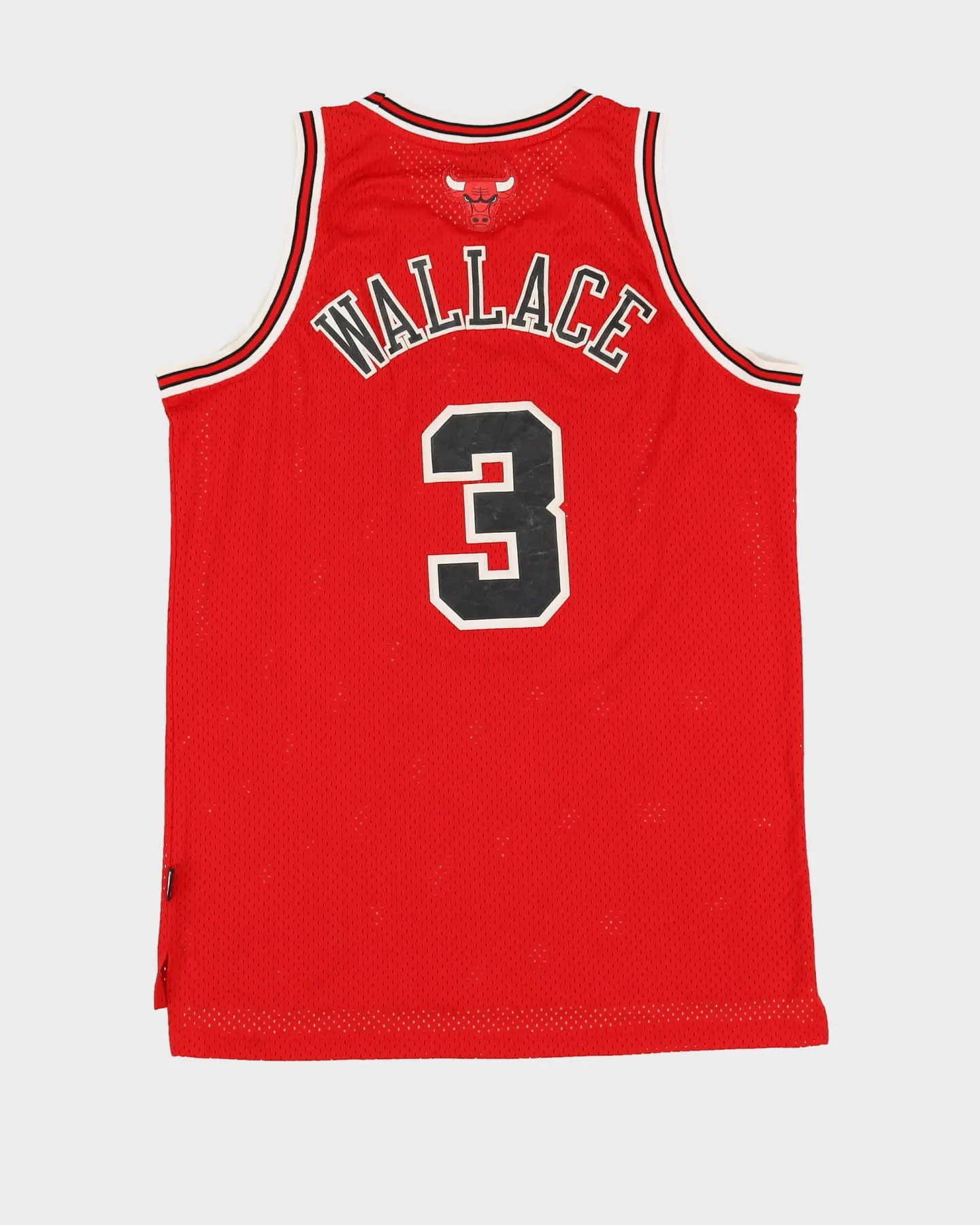 00s Ben Wallace #3 Chicago Bulls Stitched NBA Jersey - L