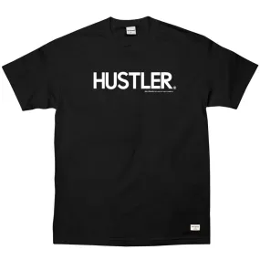 40s & Shorties Hustler Logo T-Shirt Tee Black.