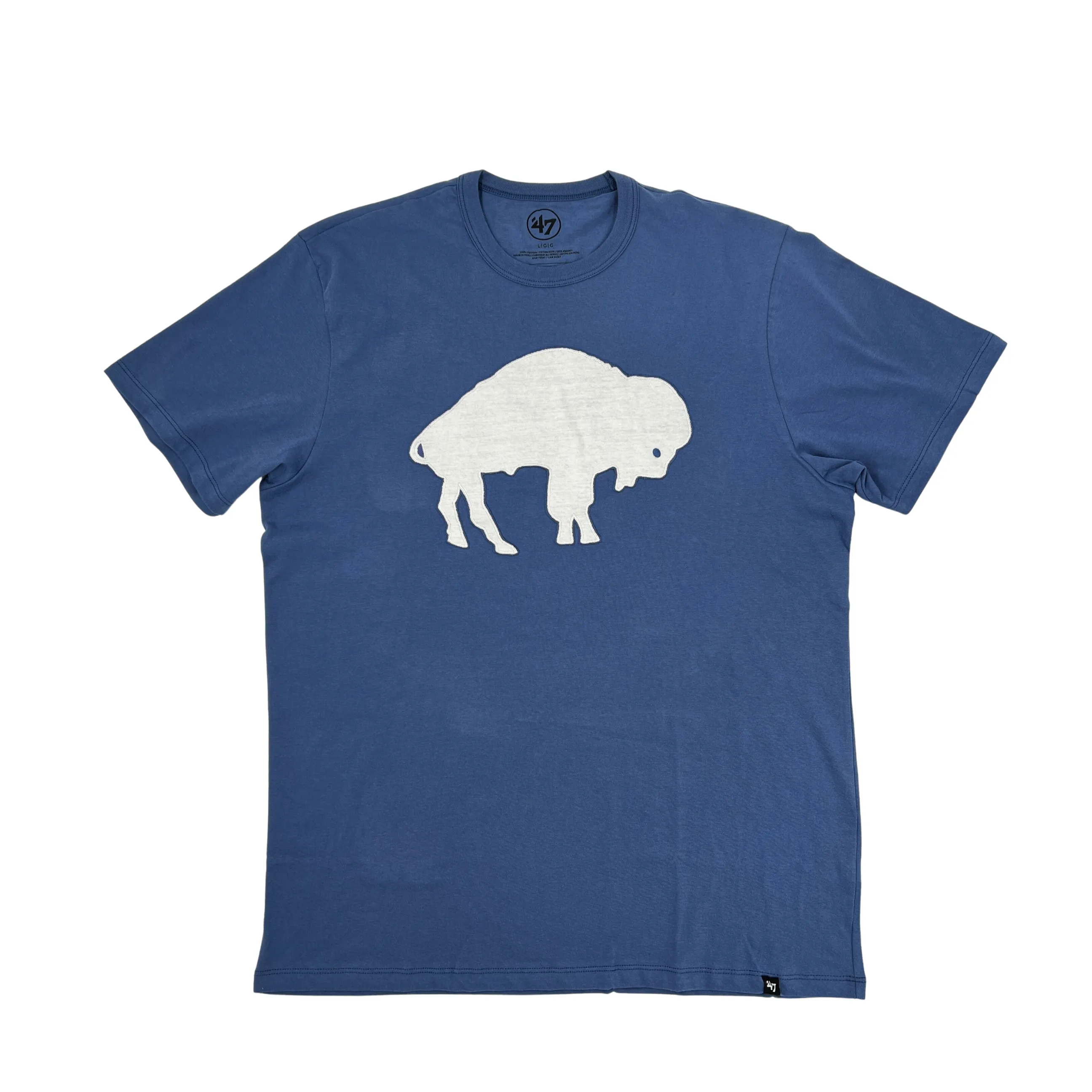 '47 Brand Bills Retro Buffalo Cadet Blue Short Sleeve Shirt