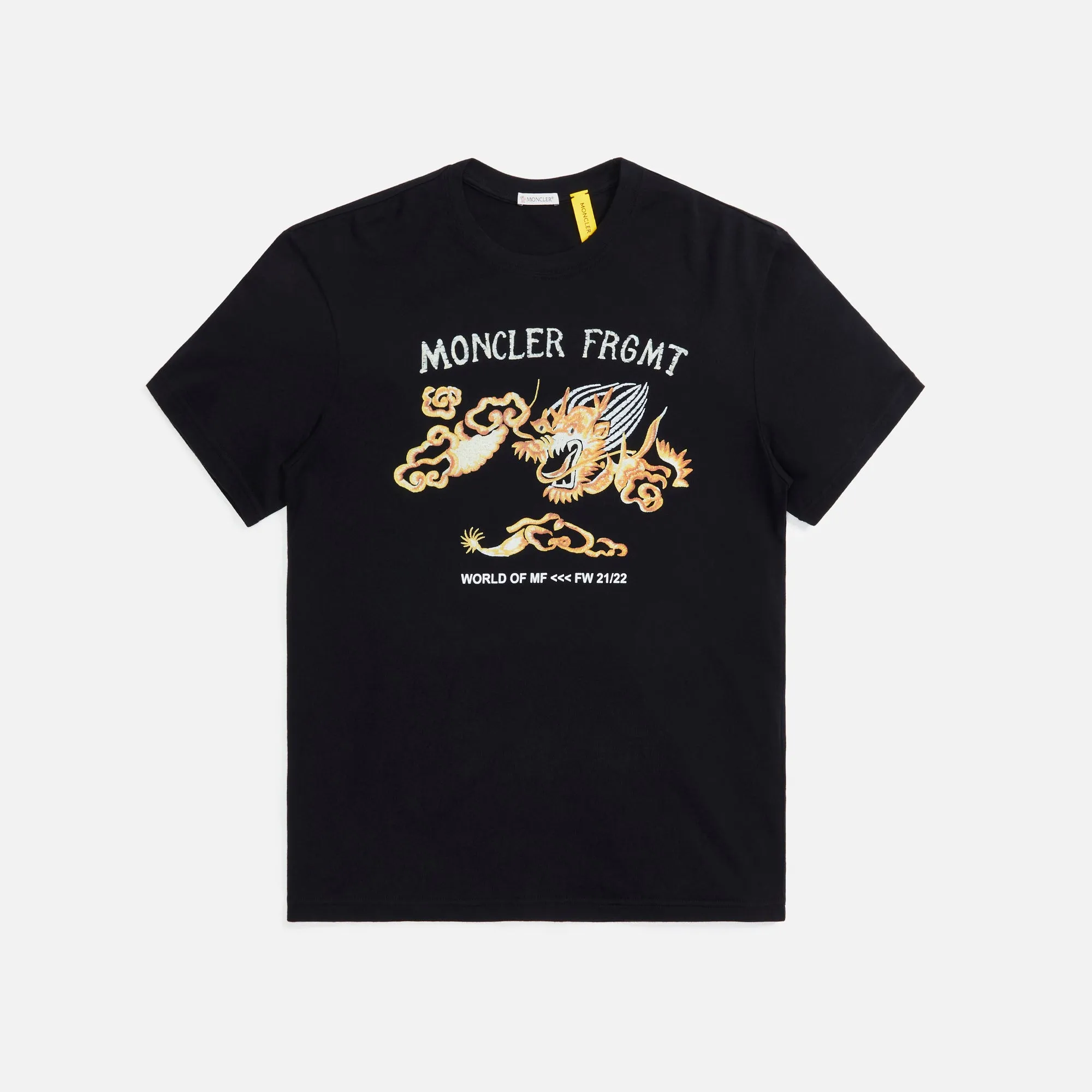 7 Moncler Fragmen Graphic Tee - Black