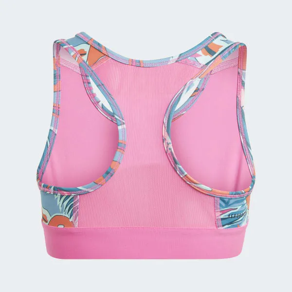 Adidas Kids Rechfit Graphic Aeroready Sports Bra