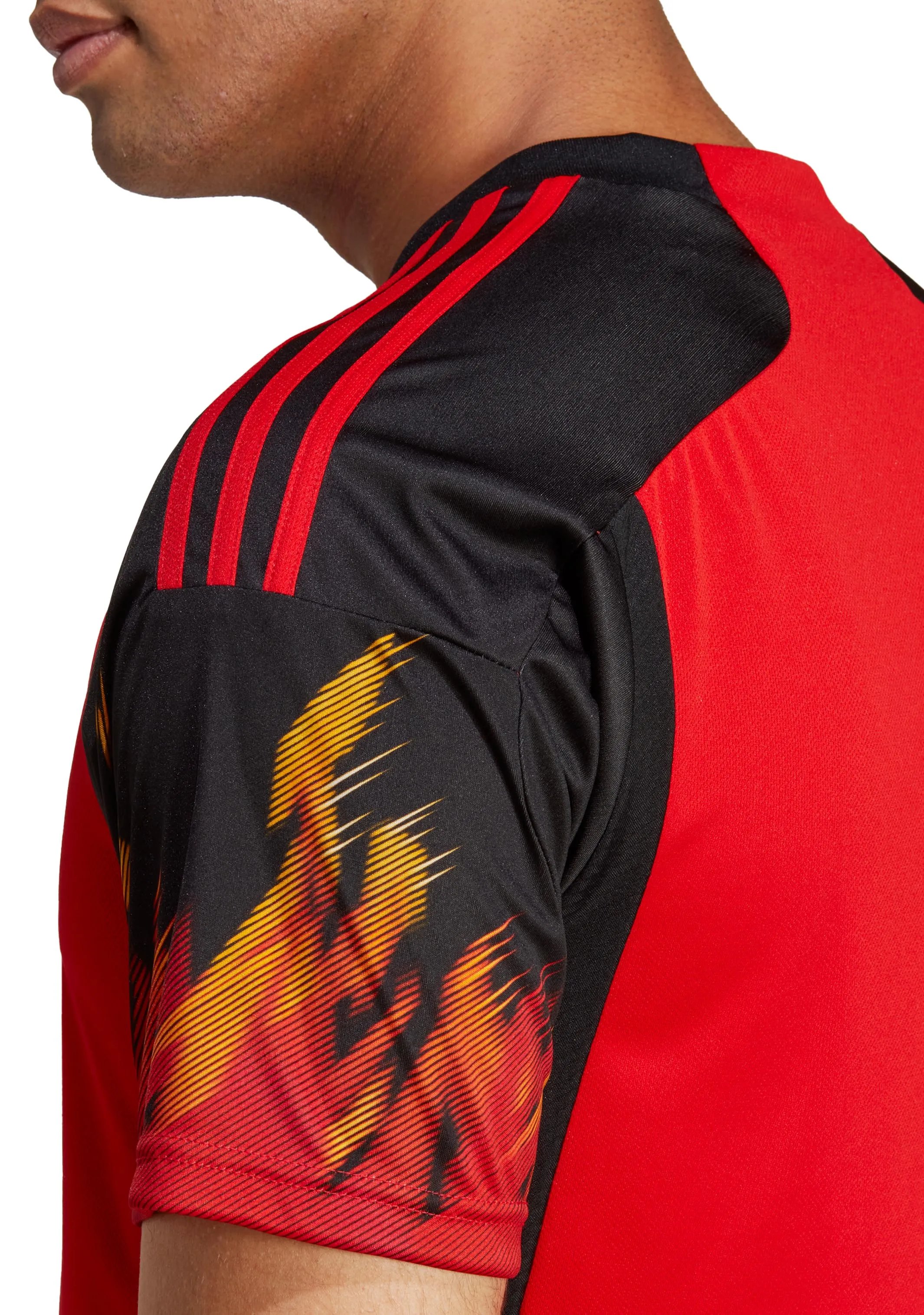 Adidas Mens Belgium Home Jersey <br> HD9412