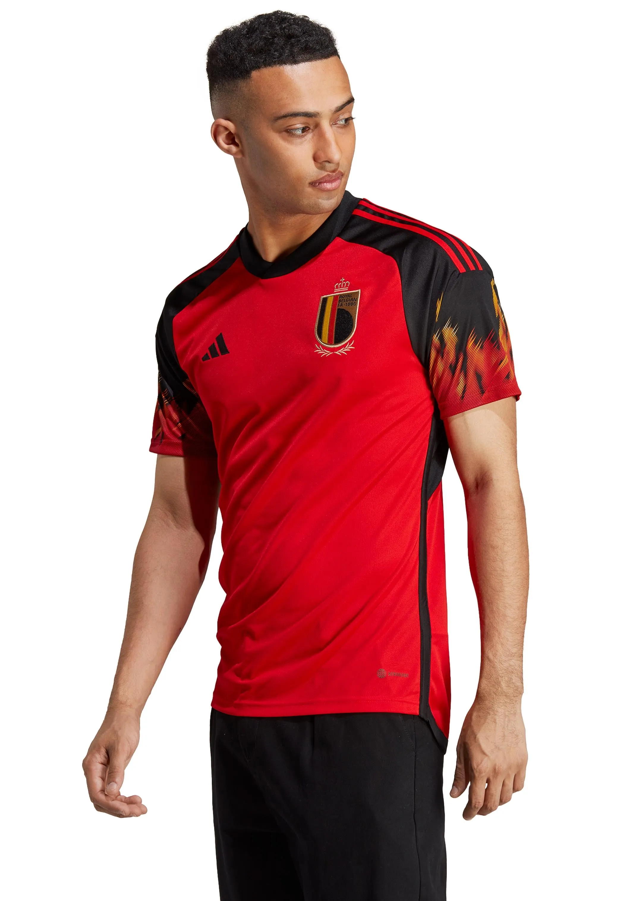 Adidas Mens Belgium Home Jersey <br> HD9412