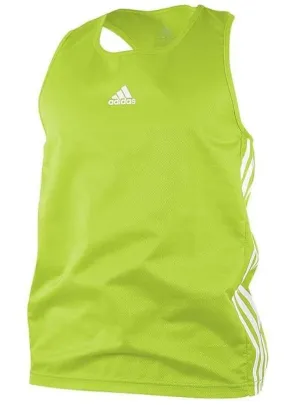 Adidas Mens Boxing Top Green <BR> ADIBTT01