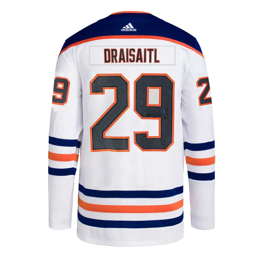 adidas - Men's Edmonton Oilers Leon Draisaitl Authentic Away Jersey (CR3569)