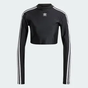 Adidas S CROPPED LS Black