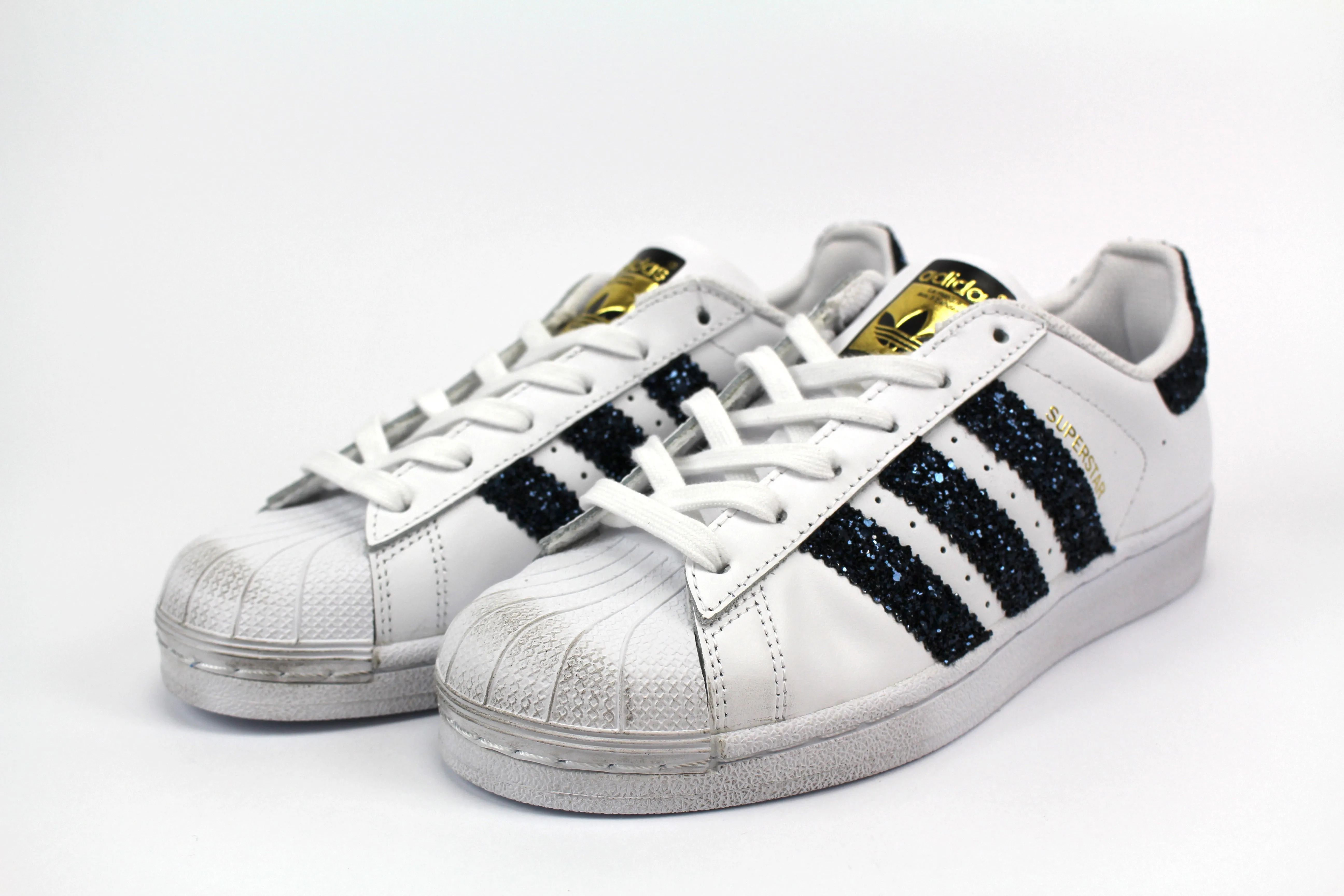 Adidas Superstar Navy Glitter