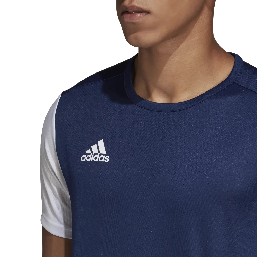 Adidas Youth Estro 19 Jersey (Dark Blue/White)