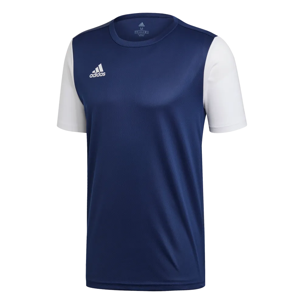 Adidas Youth Estro 19 Jersey (Dark Blue/White)