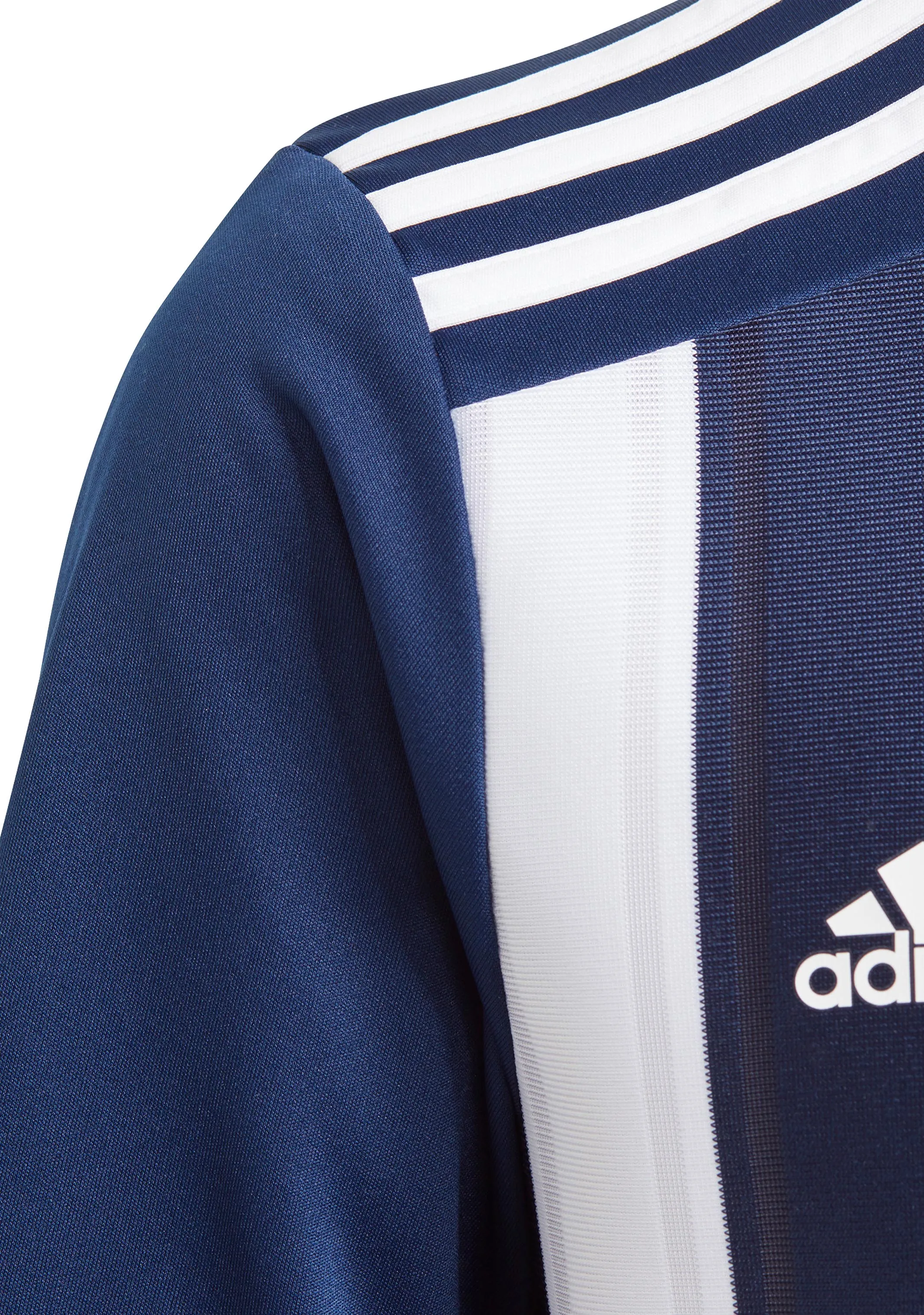 Adidas Youth Striped 21 Jersey Navy/White <br> GN7637