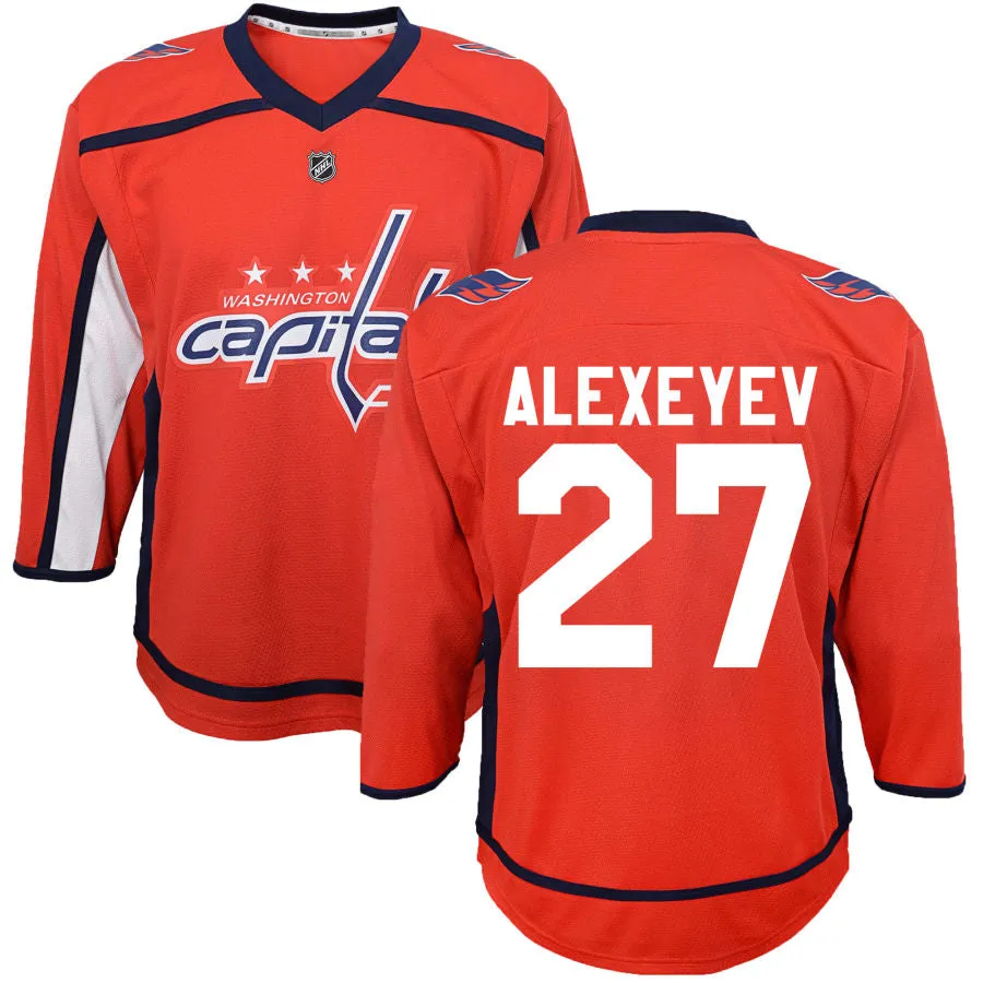 Alexander Alexeyev Washington Capitals Preschool Home Replica Jersey - Red