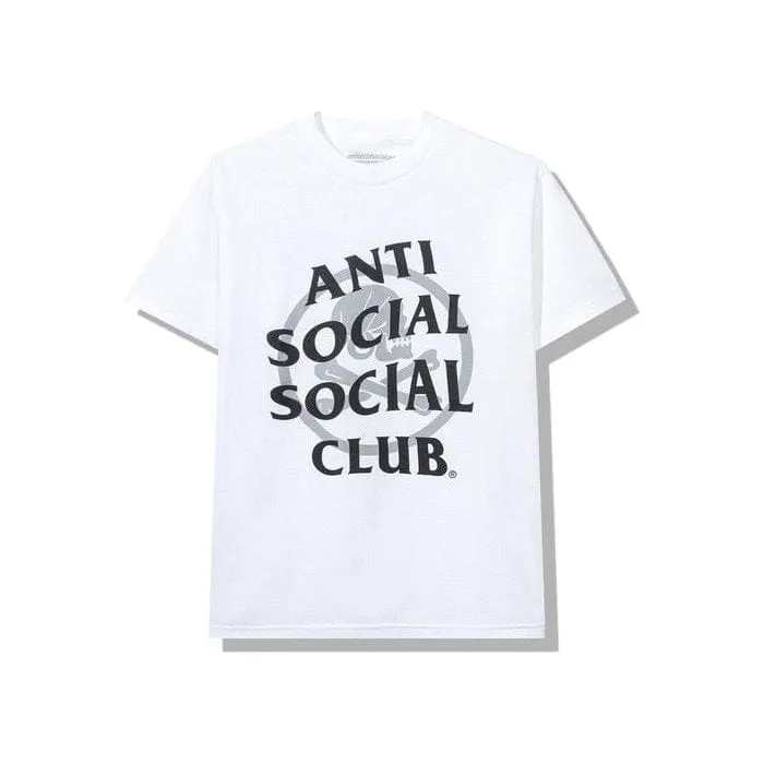 ANTI SOCIAL SOCIAL CLUB X NEIGHBORHOOD CAMBERED WHITE TEE