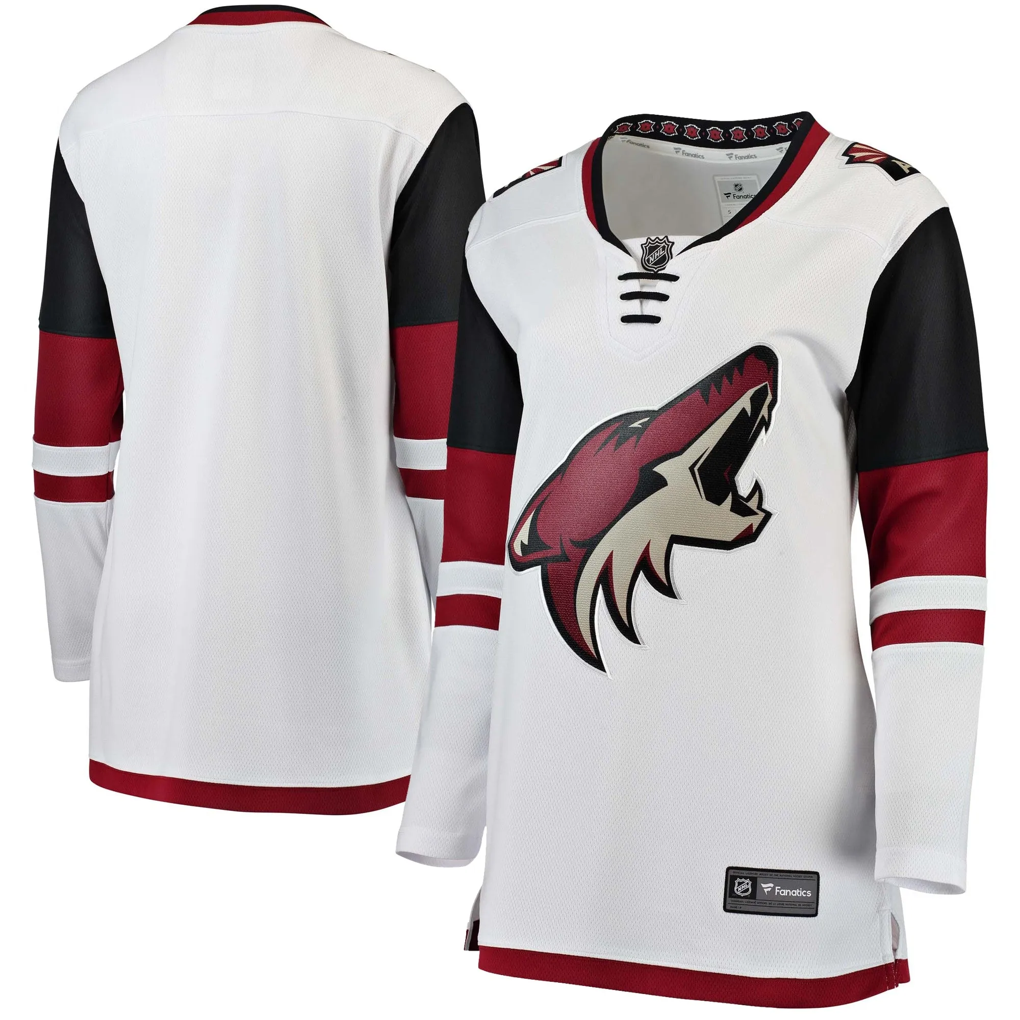 Arizona Coyotes Fanatics Branded Women's Away Breakaway Jersey - White