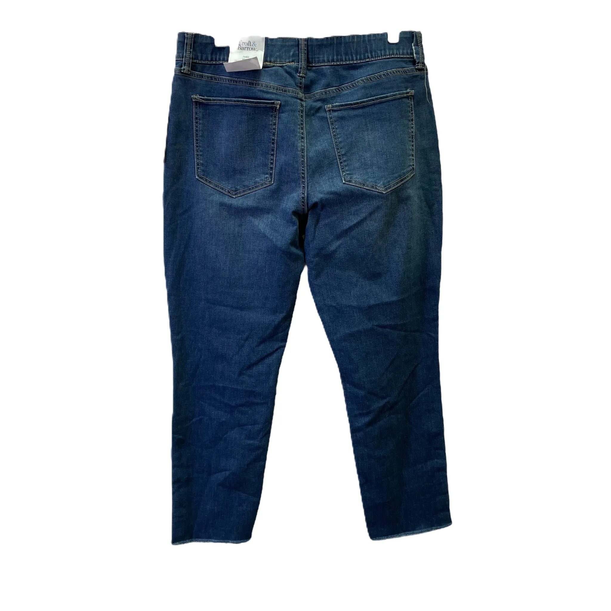 Blue Jeans Cropped By Croft And Barrow, Size: 18