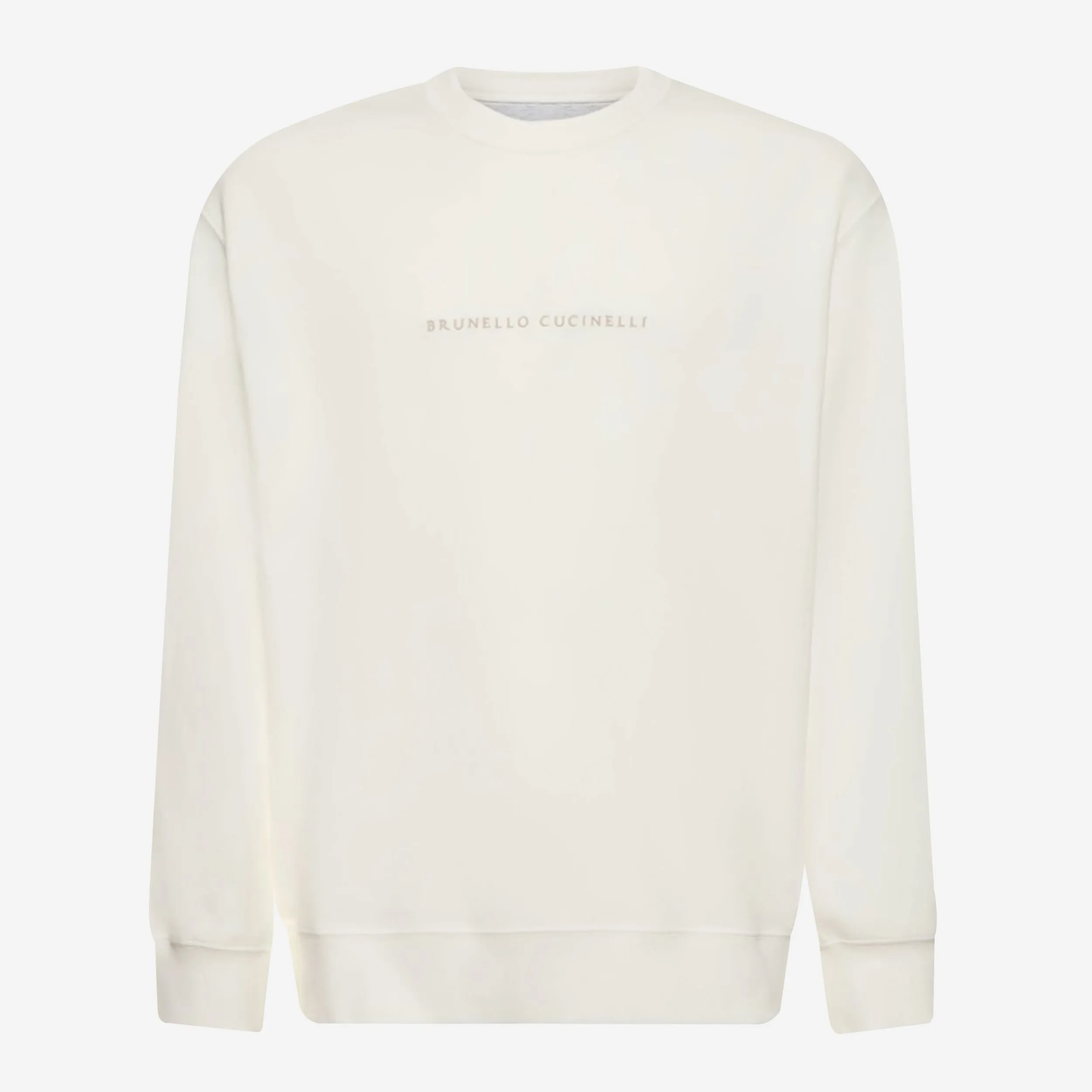 Brunello Cucinelli Embroidered Logo Sweatshirt