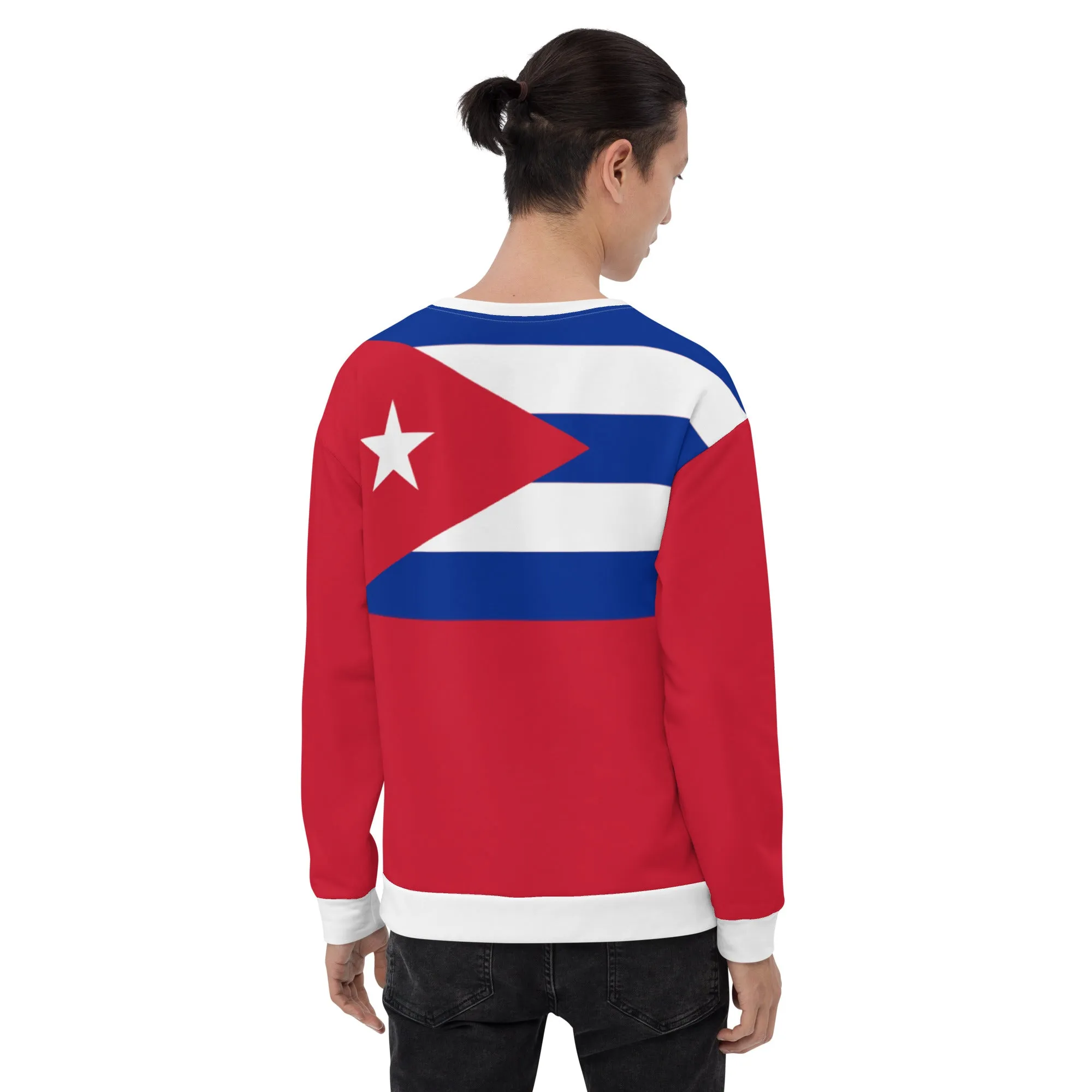 Cuba Sweatshirt / Flag Sweater / Patriotic Clothing