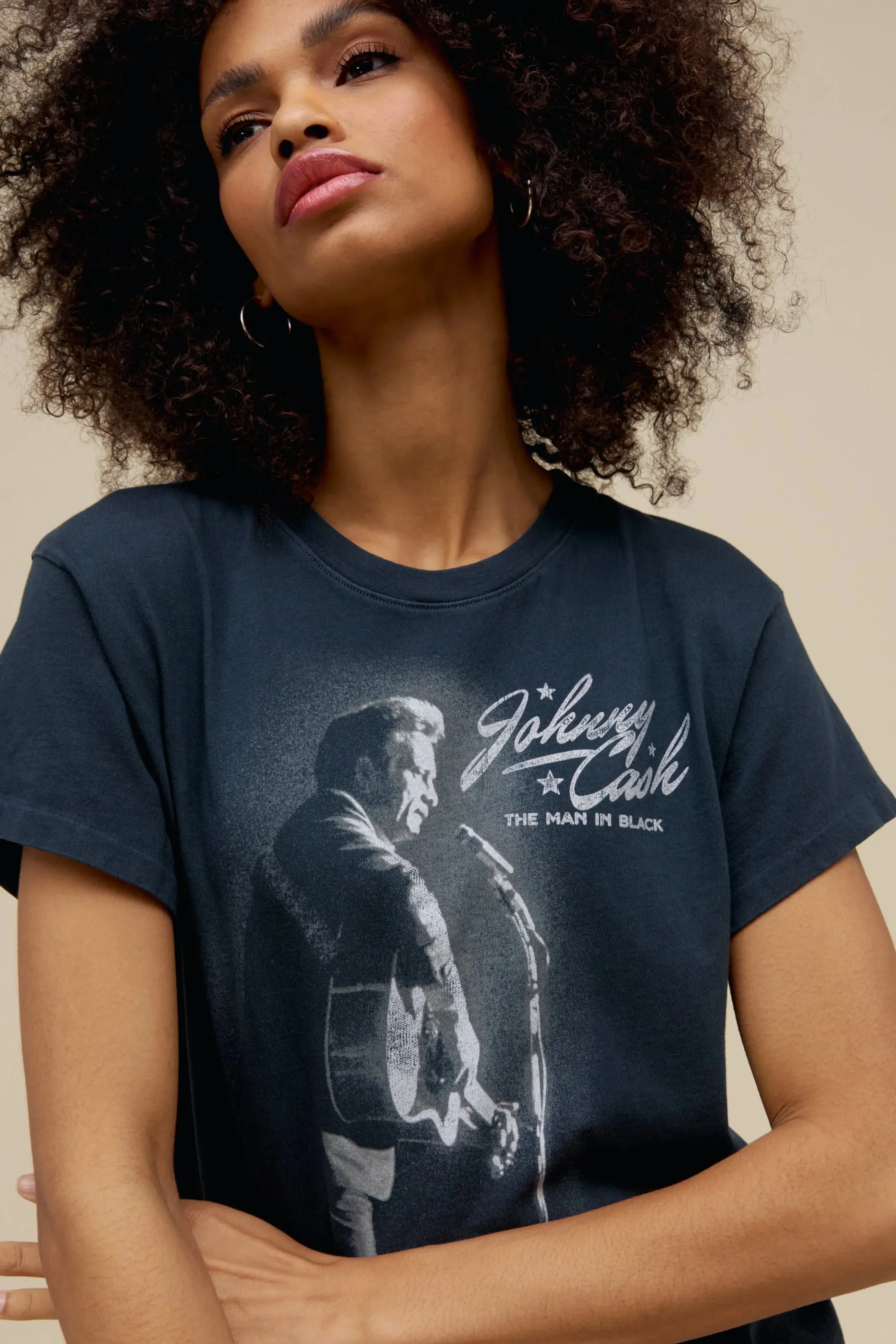 Daydreamer Johnny Cash Stand My Ground Graphic Tee