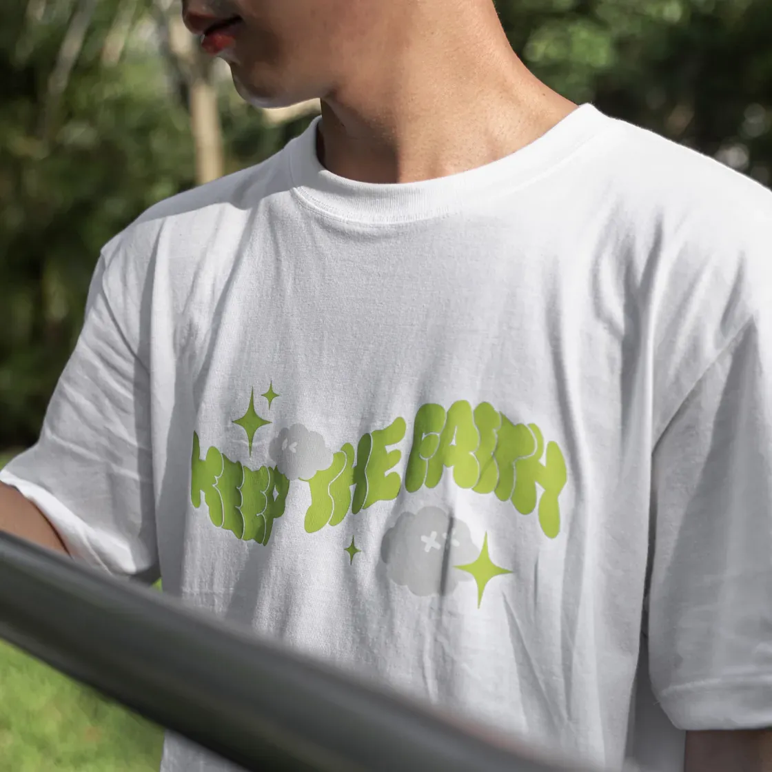 Kickstage #KEEP Icon Logo Cloud Tee [KS169]