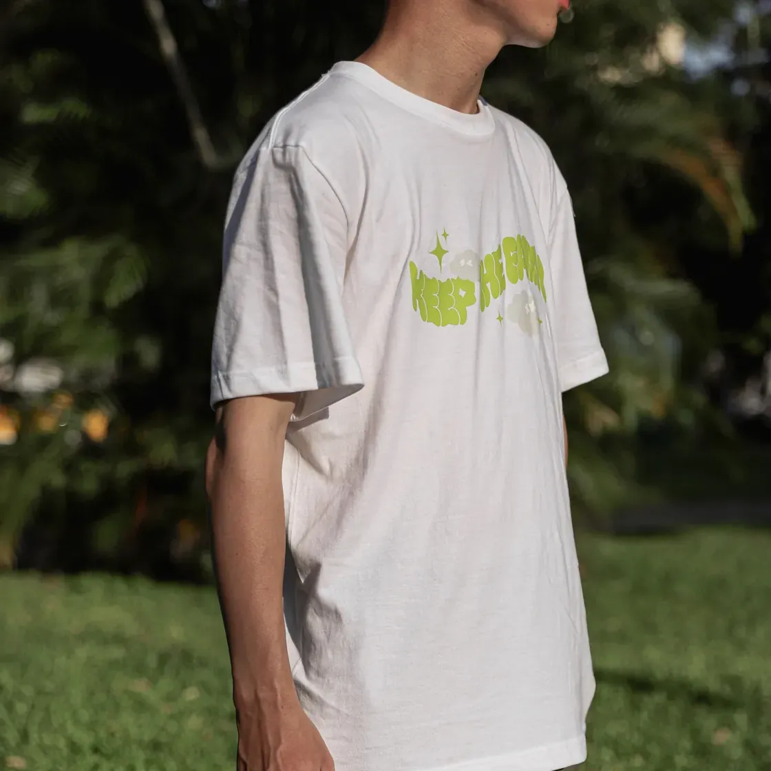 Kickstage #KEEP Icon Logo Cloud Tee [KS169]