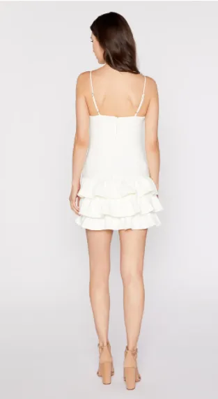 Classic White Amica Dress - Ideal for Formal Occasions