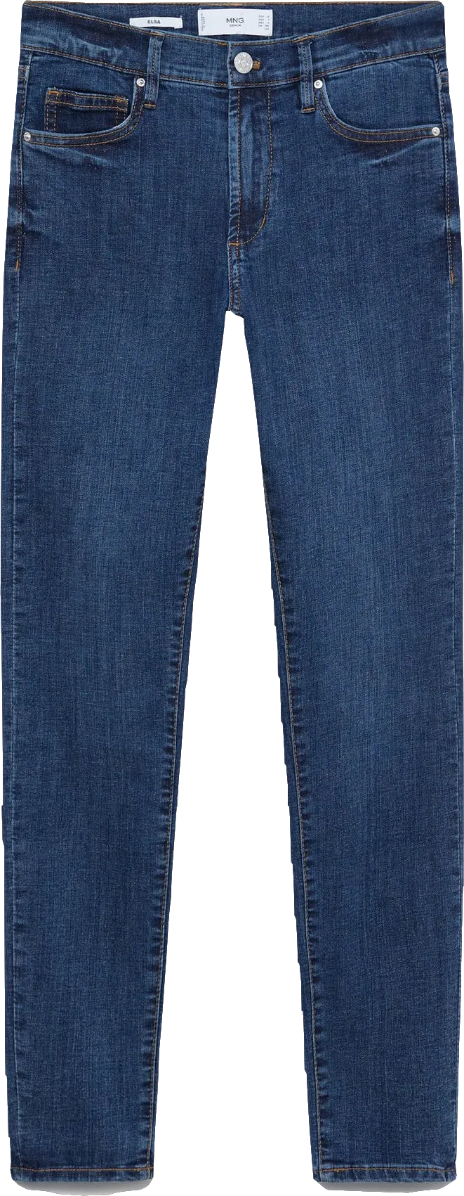 MANGO Blue Skinny Jeans Bnwt UK 6