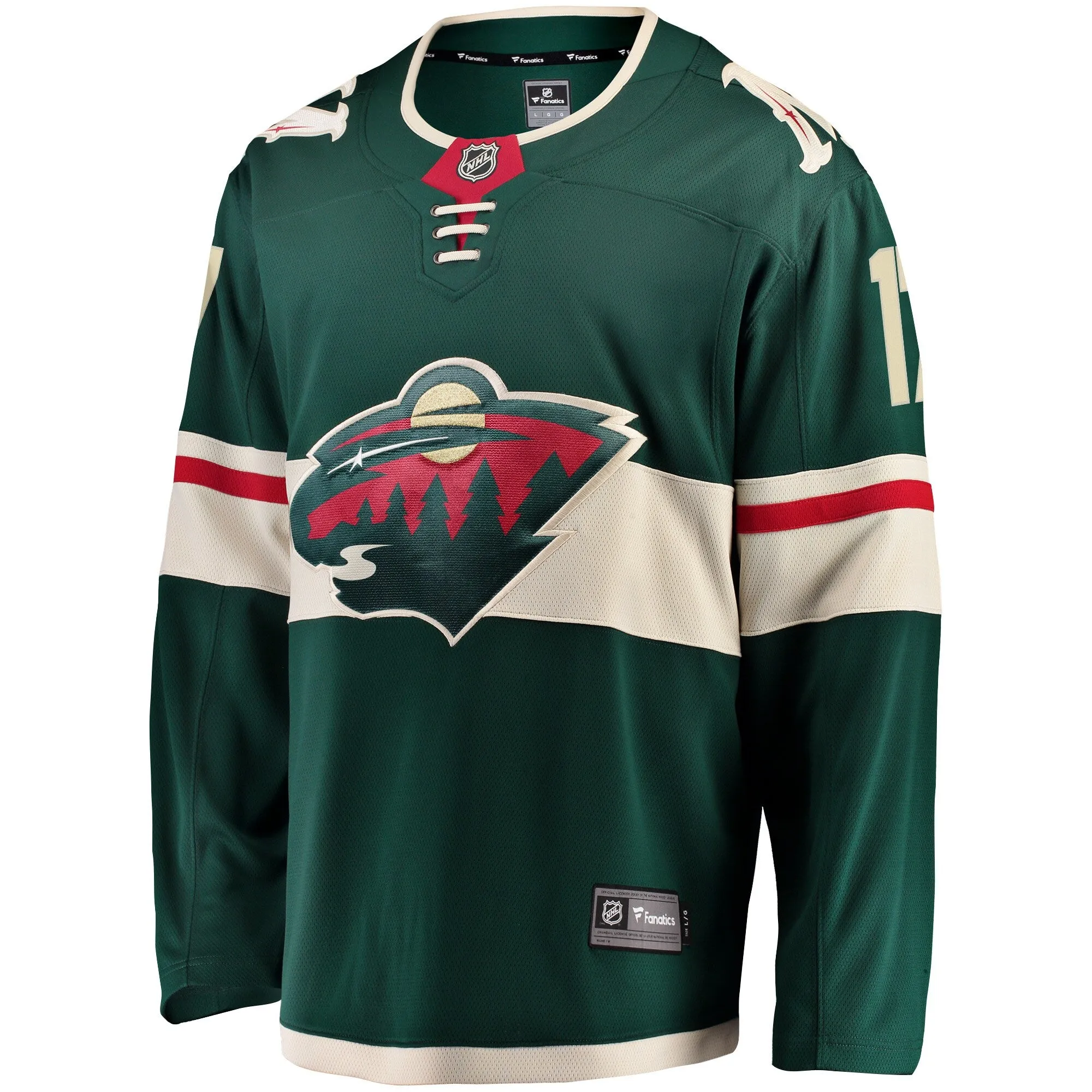 Marcus Foligno Minnesota Wild Fanatics Branded Youth Breakaway Player Jersey - Green