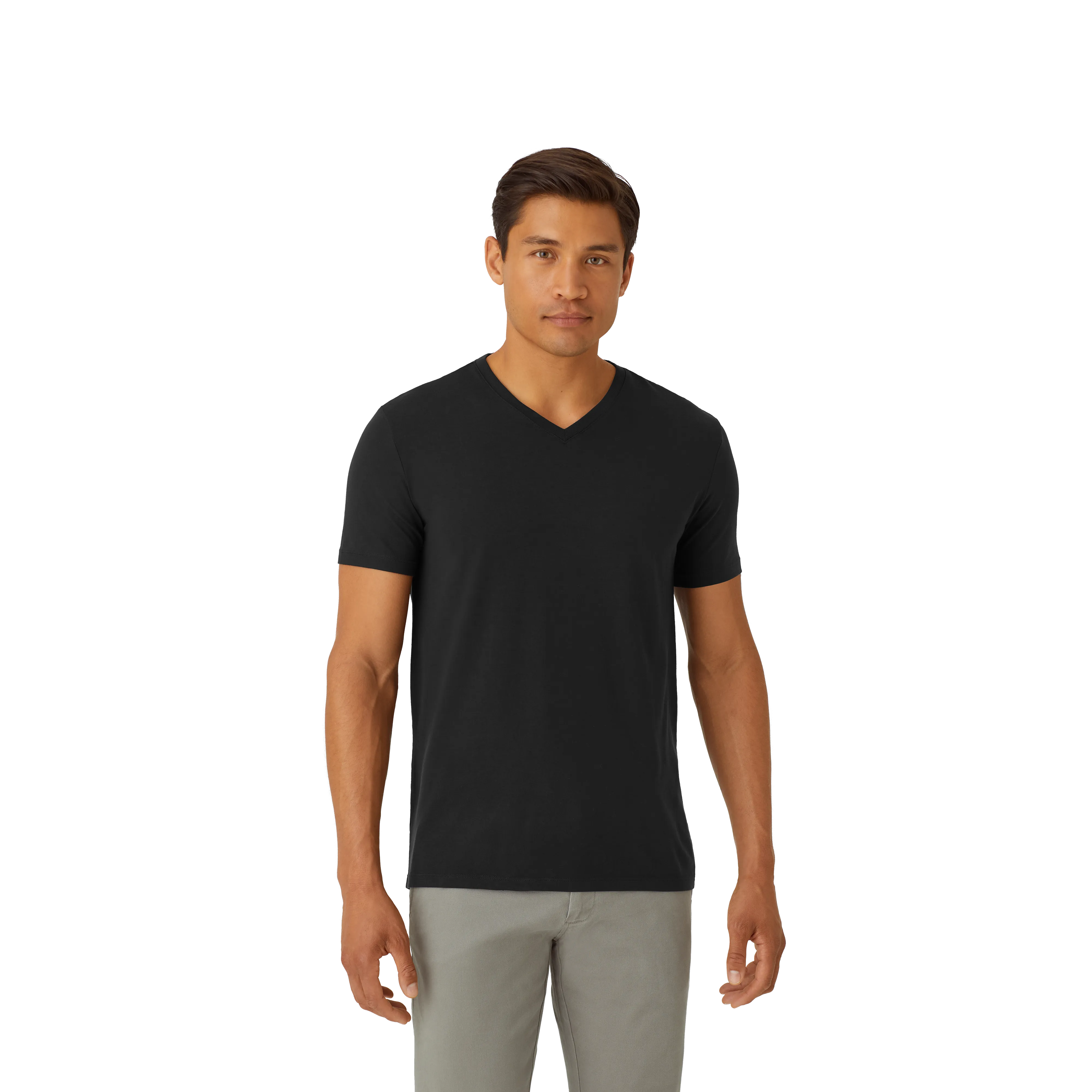 Men's Pima Cotton V-Neck T-Shirt 6-Pack