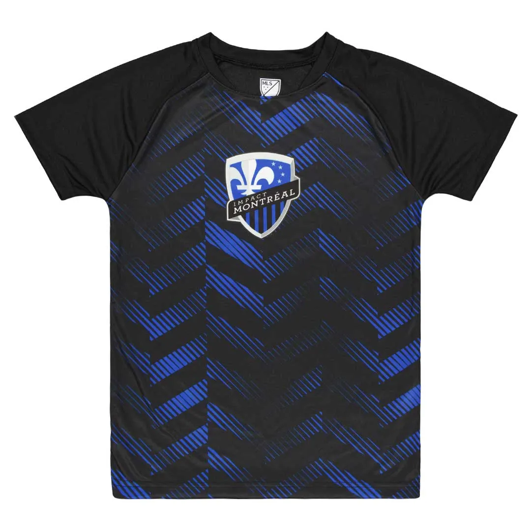 MLS - Kids' (Youth) Montreal Impact Sublimated Jersey (HF6B7SAEFS21)