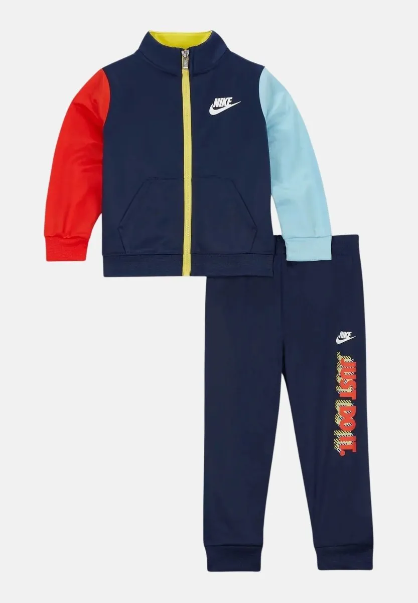 NIKE INFANT'S ACTIVE TRICOT NAVY TRACKSUIT 2 SET