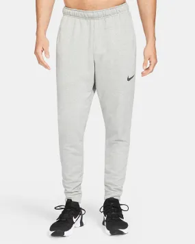 NIKE MEN'S DRI-FIT TAPERED FITNESS GREY TRACKPANTS