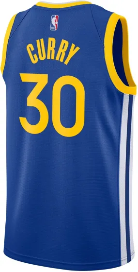 Nike Men's Golden State Warriors Stephen Curry 30 Icon Edition Swingman Jersey