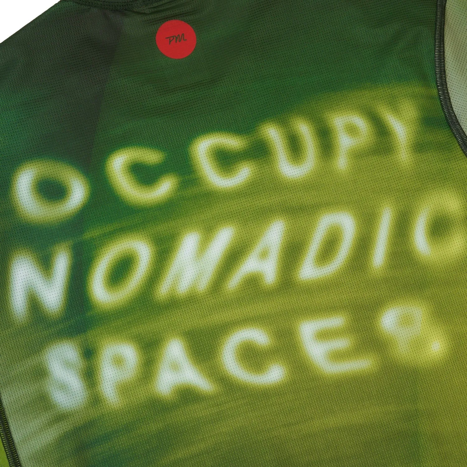 Nomadic Tech Long Sleeve T Shirt - Green Blur