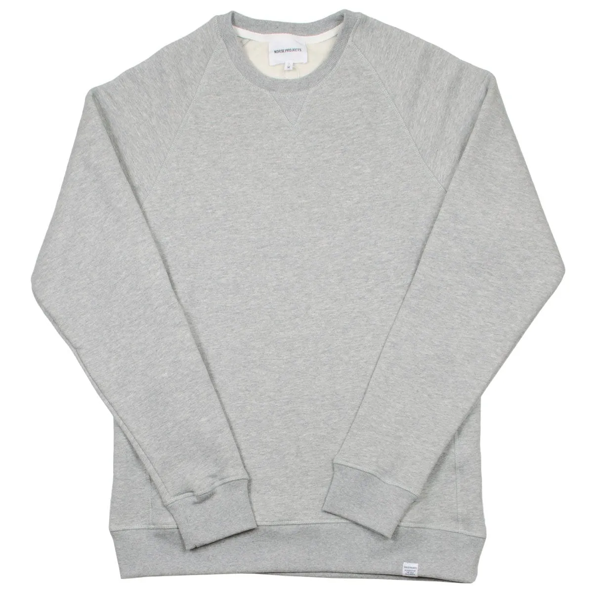 Norse Projects - Ketel Classic Crew Sweatshirt - Light Grey Melange