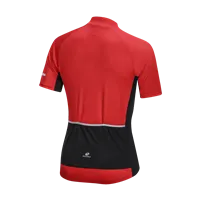 Nuckily Mycycology MG043 Short Sleeves Cycling Jersey  - Red