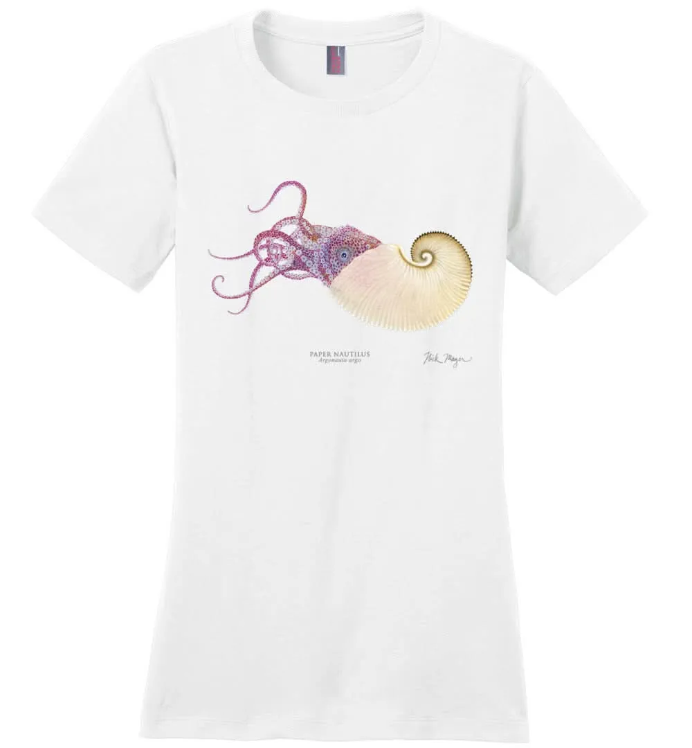 Paper Nautilus Women's Tee