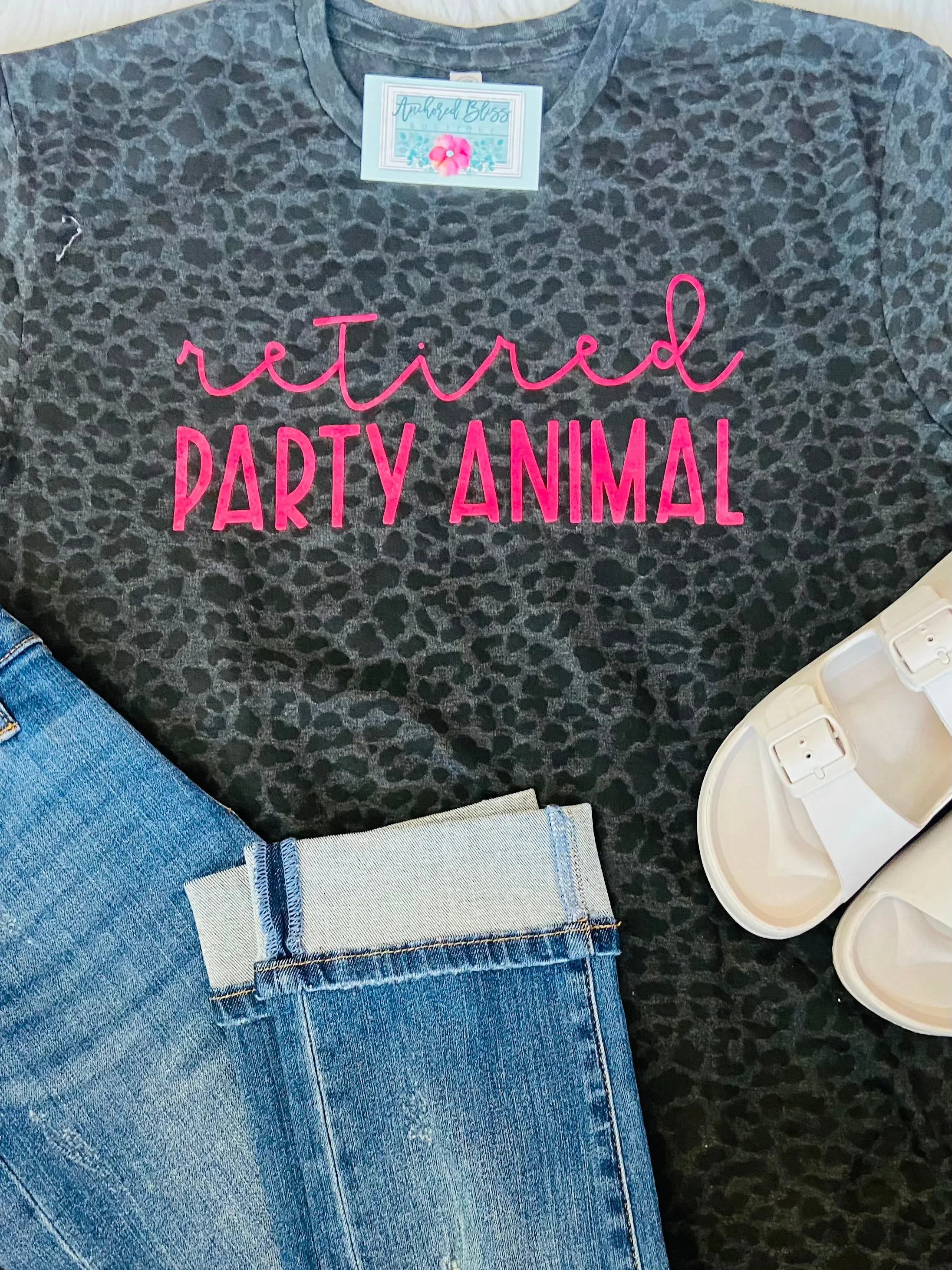 Retired Party Animal Graphic Tee