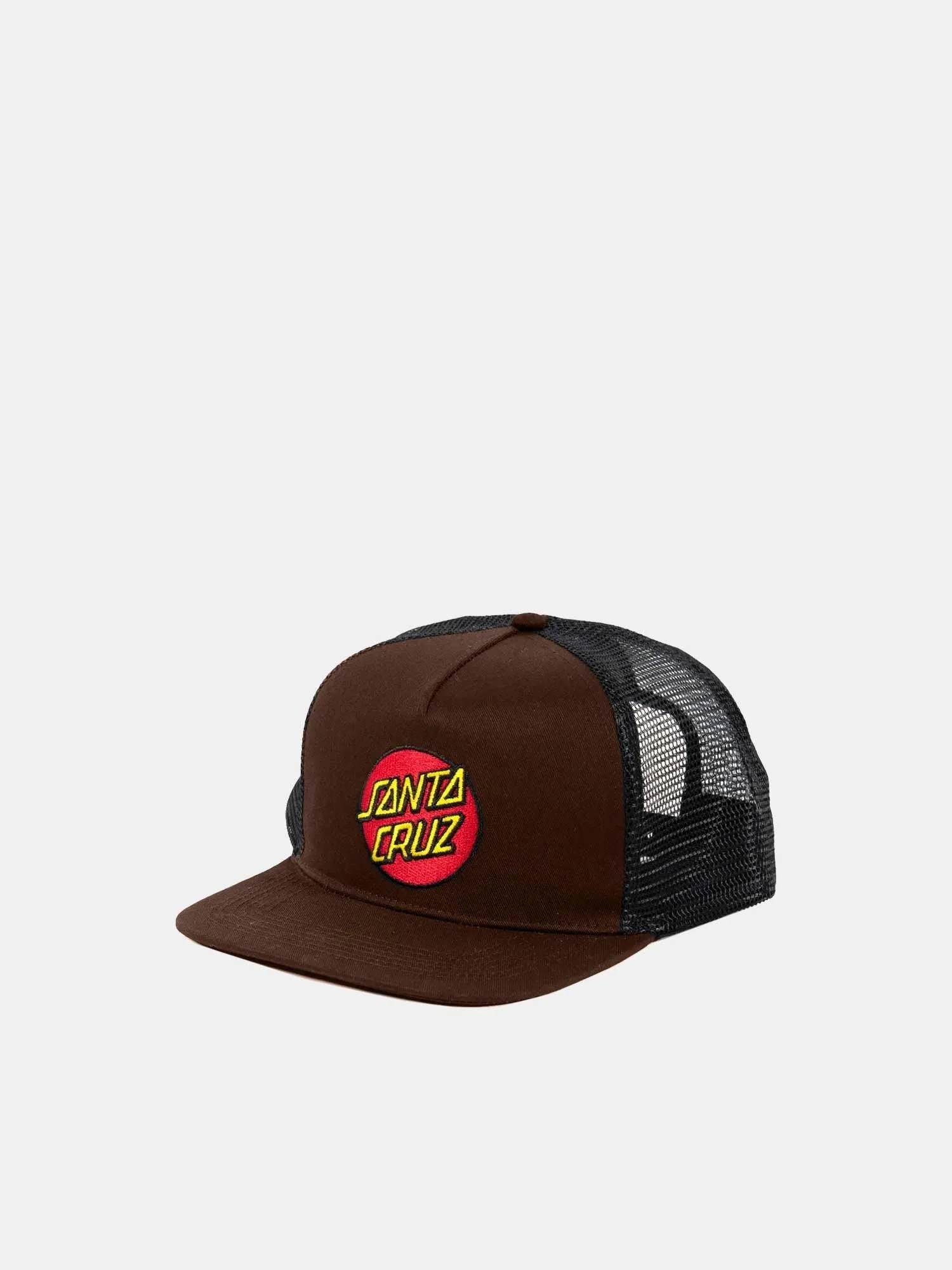 Santa Cruz Classic Dot Patch Trucker - Brown