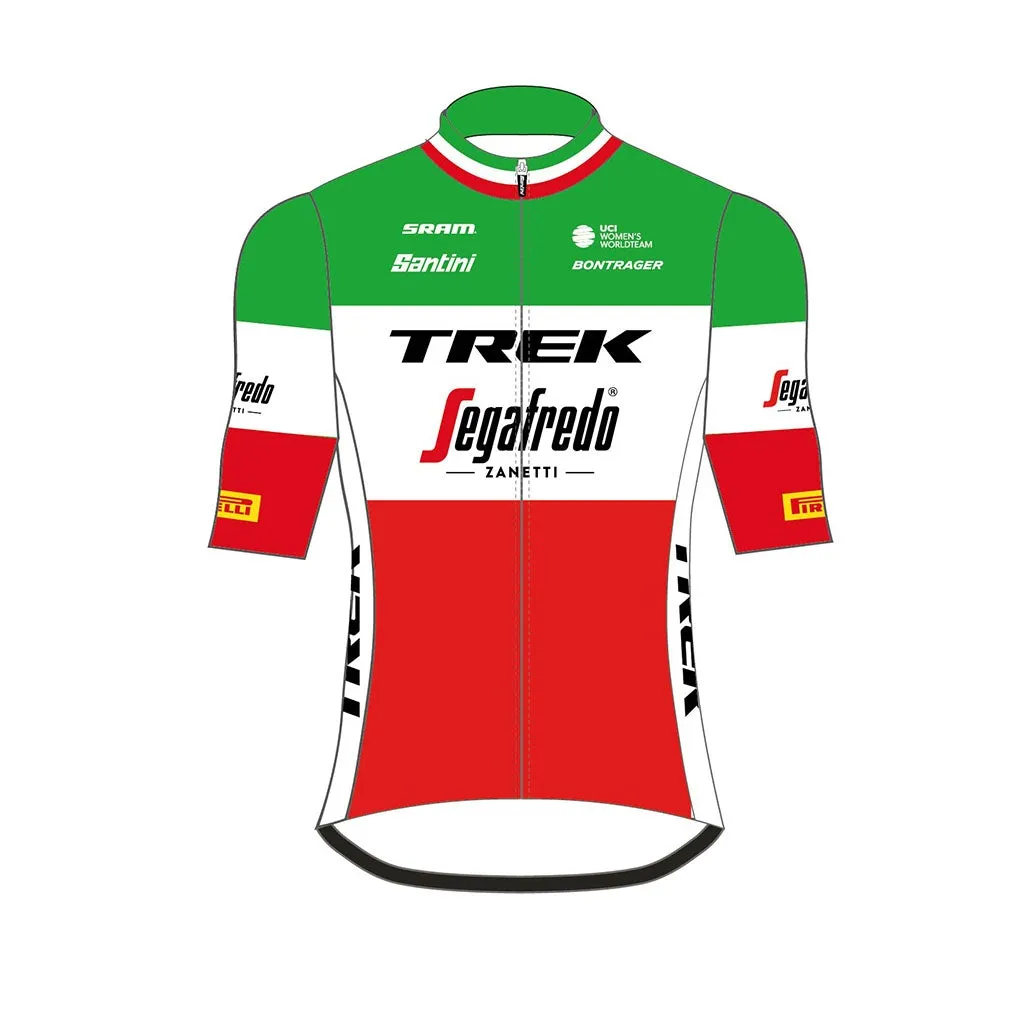 Santini Trek-Segafredo Italian Champion Jersey - Print