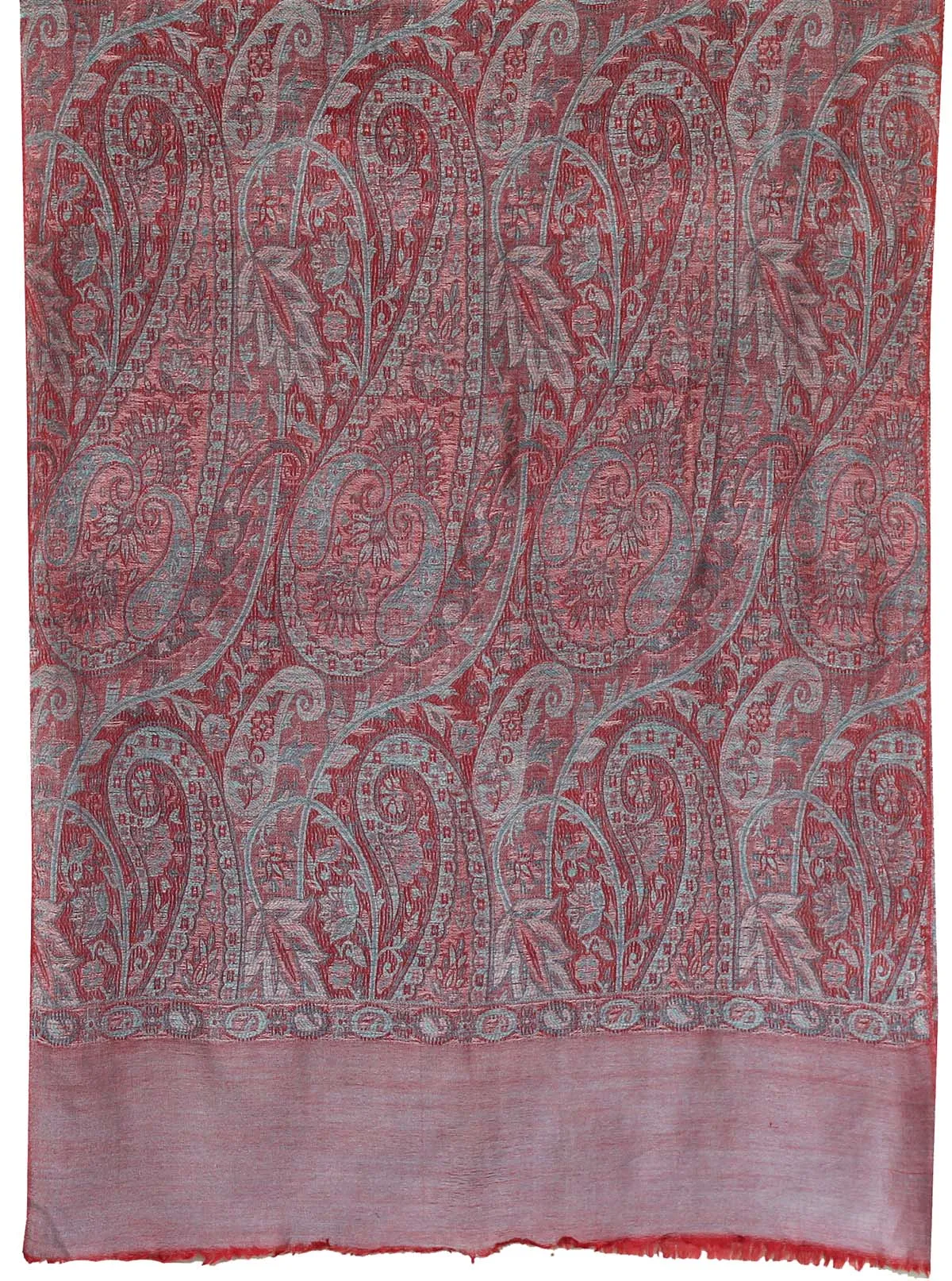 Shawls Paisley Wool Scarf Womens Indian Clothing Gift (80 x 28 inches)