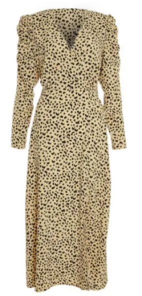 Stone Animal Midi Dress