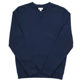 Sunspel - Loopback Sweatshirt - Navy