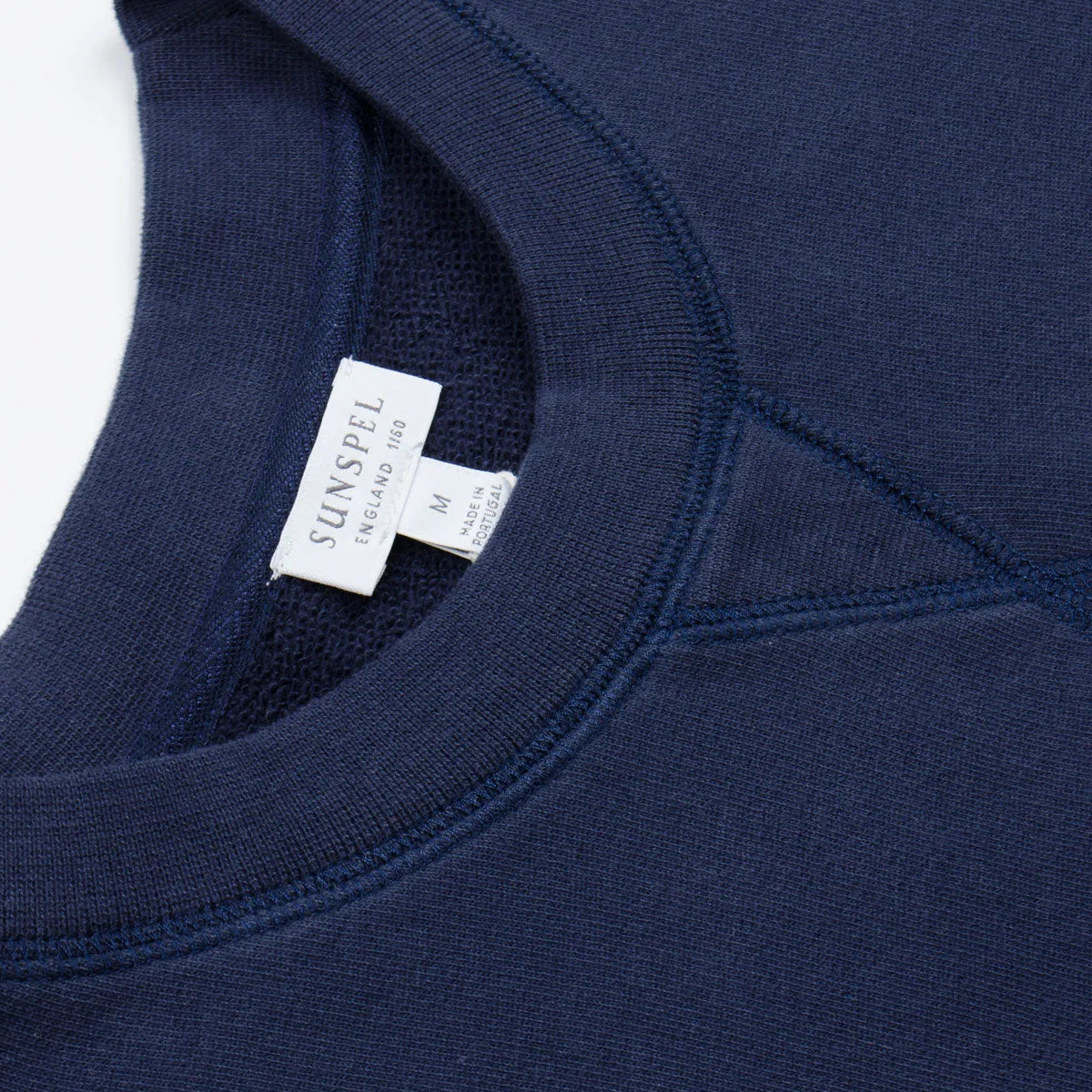 Sunspel - Loopback Sweatshirt - Navy