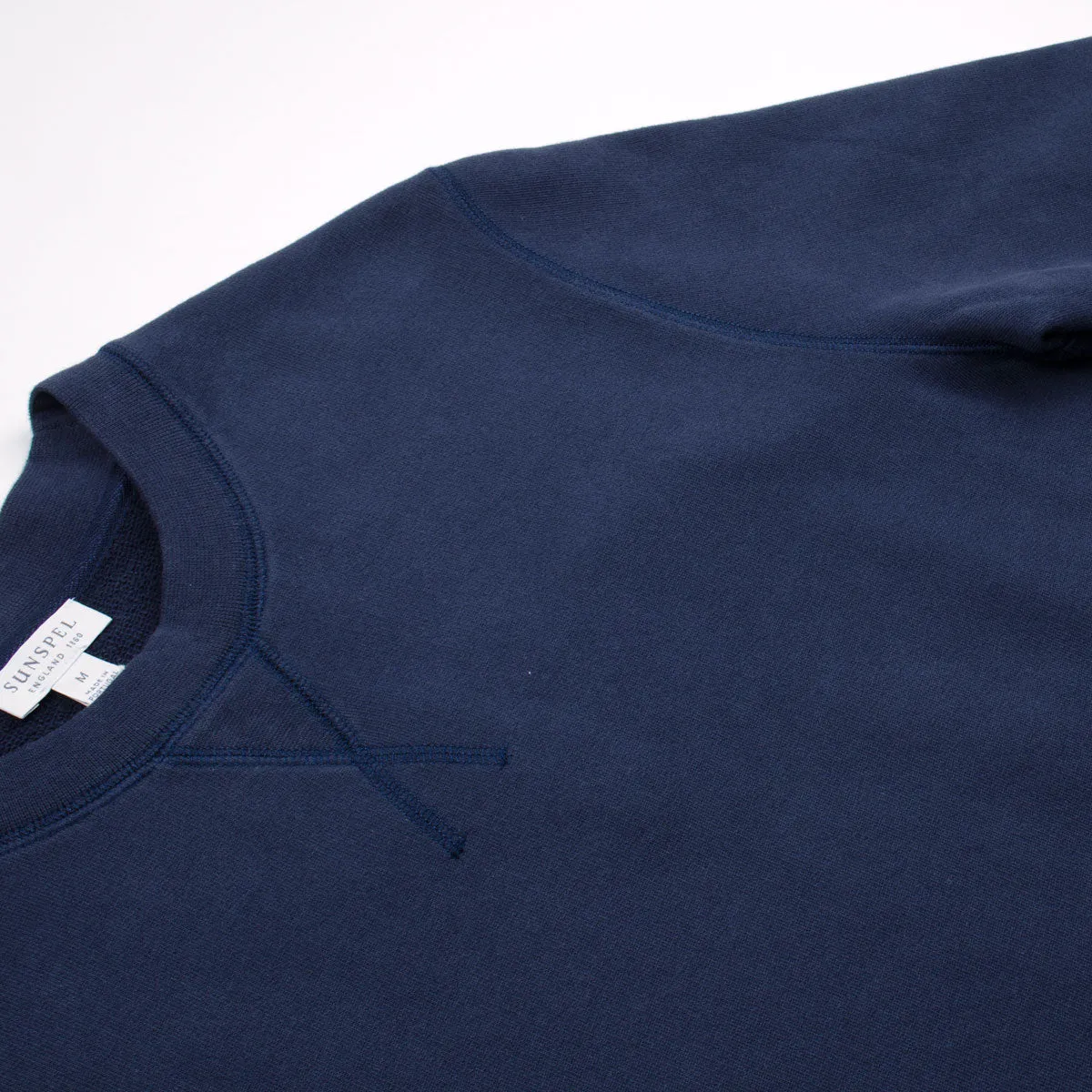 Sunspel - Loopback Sweatshirt - Navy