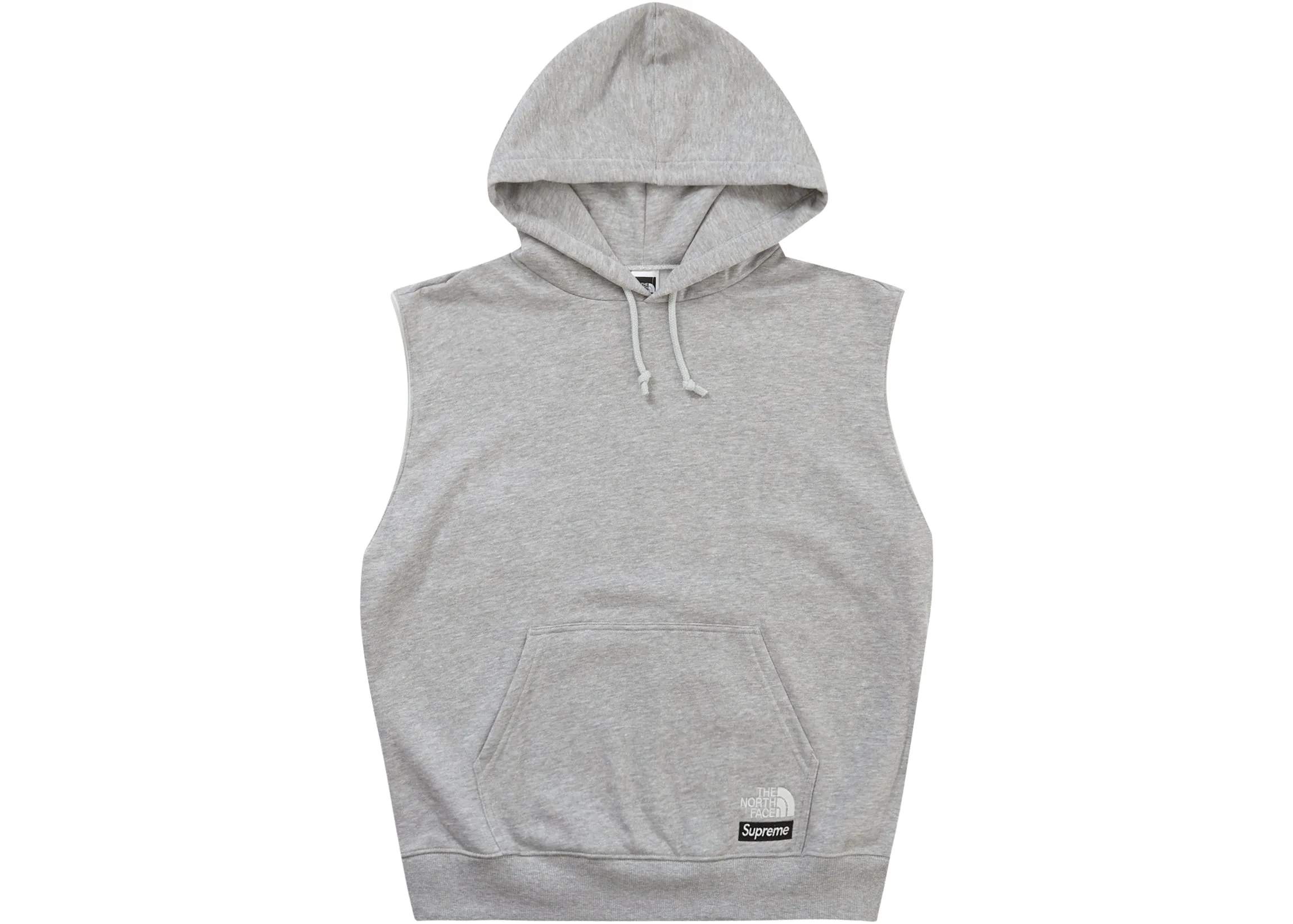 Supreme The North Face Convertible Hooded Sweatshirt Heather Grey