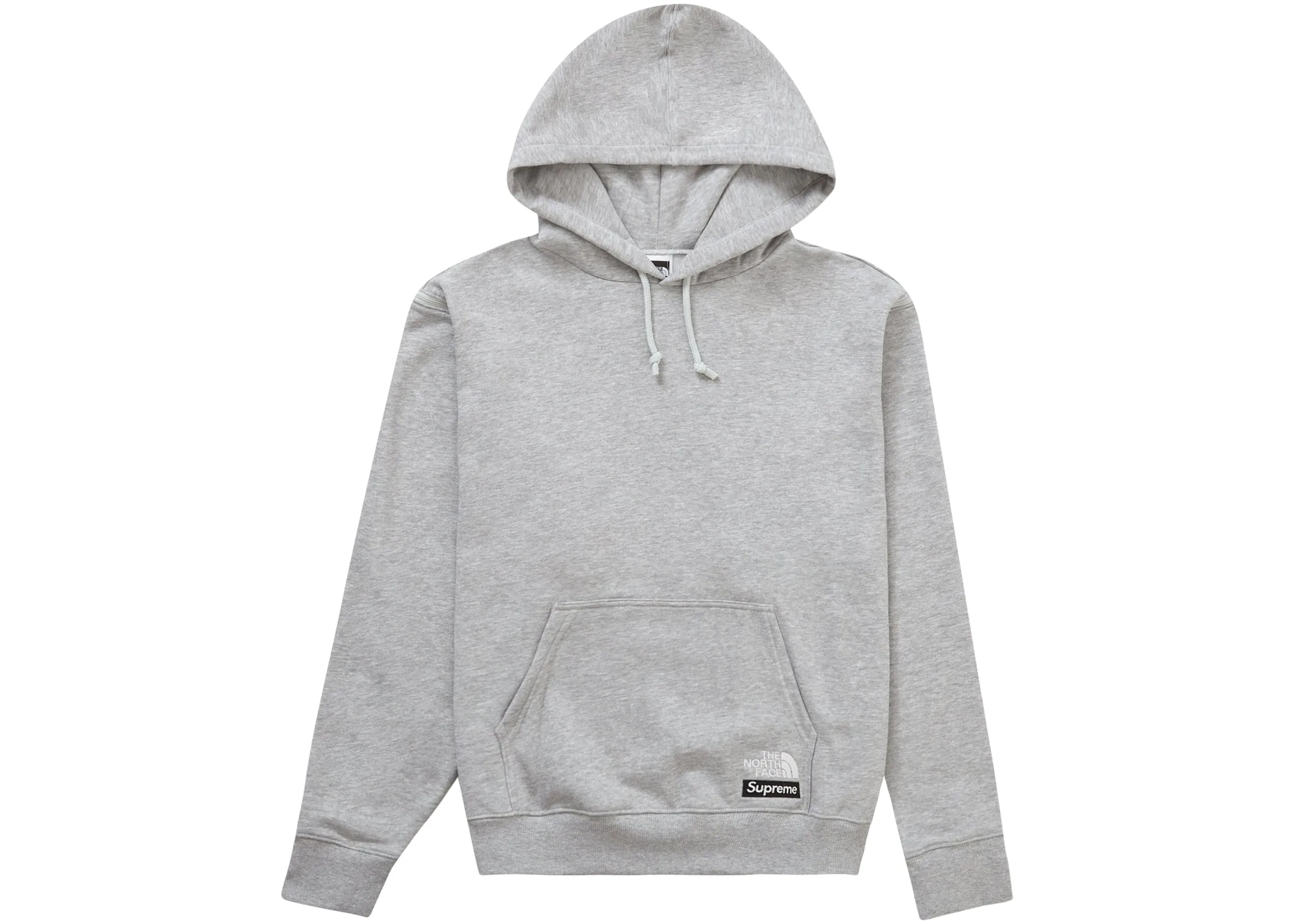 Supreme The North Face Convertible Hooded Sweatshirt Heather Grey