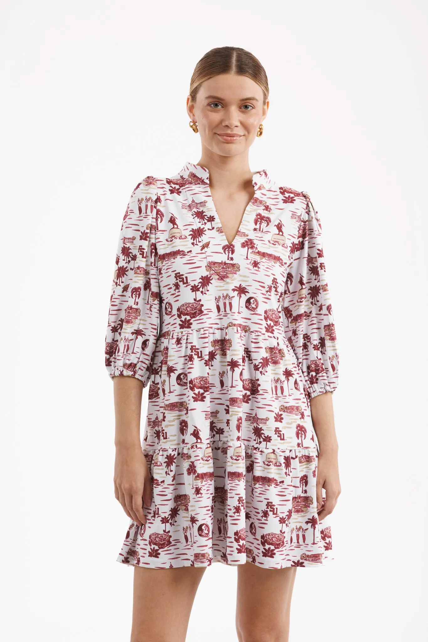 Tailgate Collection Tory Dress - Florida State Toile