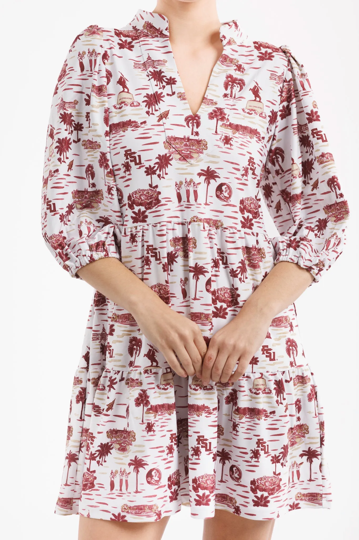 Tailgate Collection Tory Dress - Florida State Toile