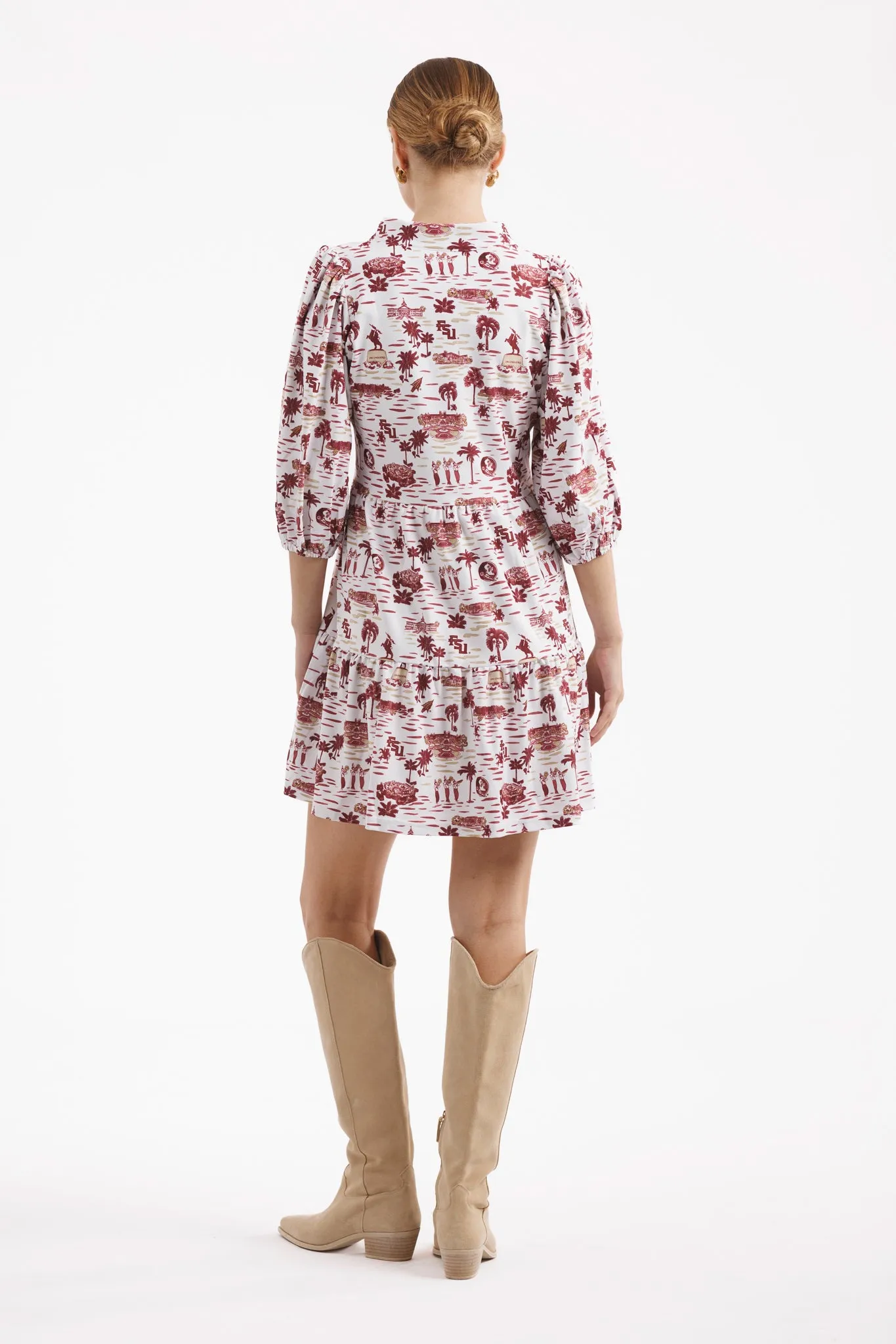 Tailgate Collection Tory Dress - Florida State Toile