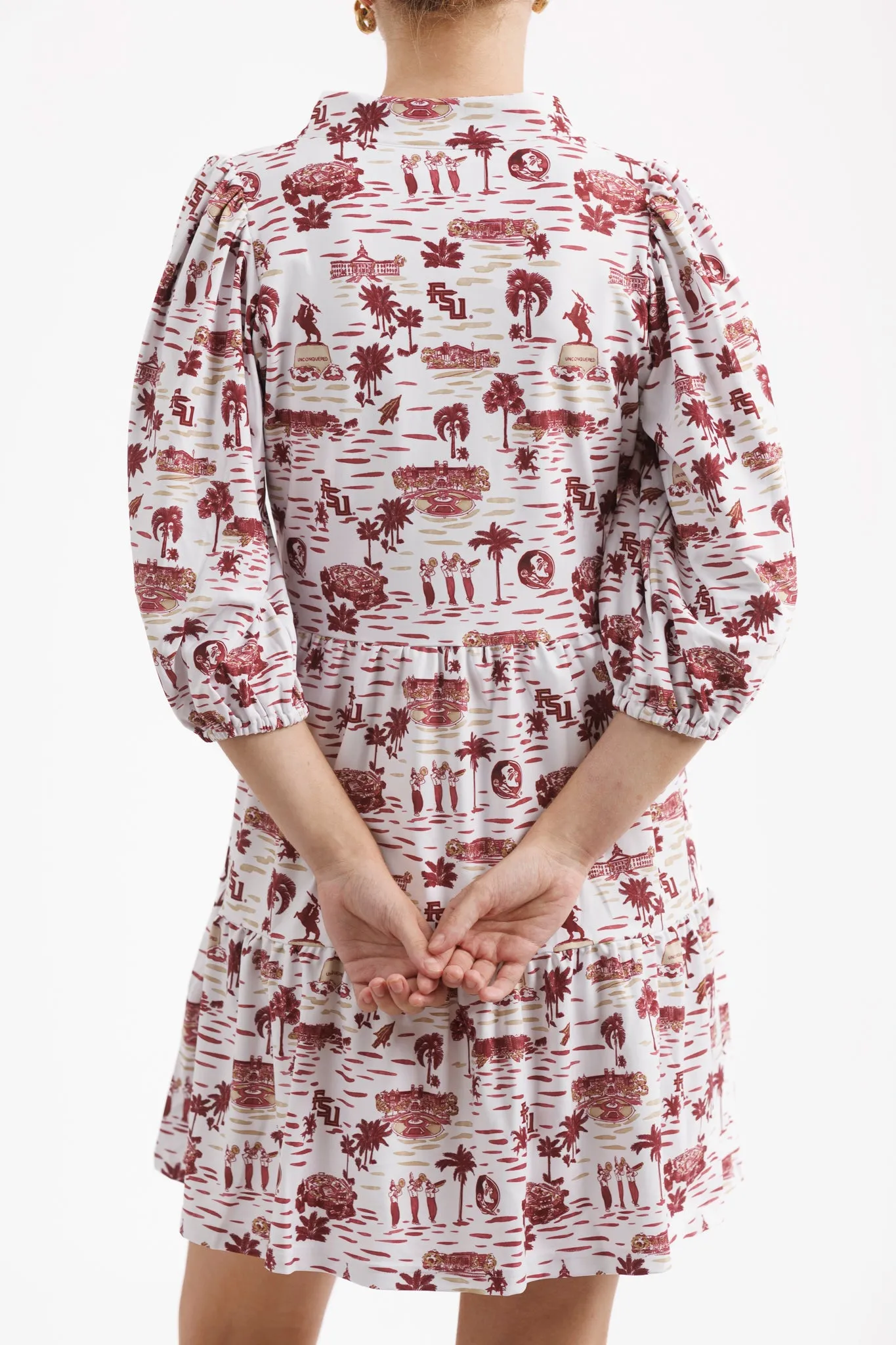 Tailgate Collection Tory Dress - Florida State Toile